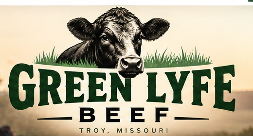 Green Lyfe Beef Angus logo